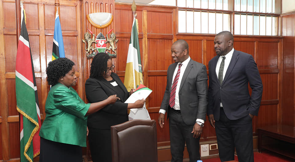  courtesy call to the Environment and Land Court (ELC) led by Hon. 