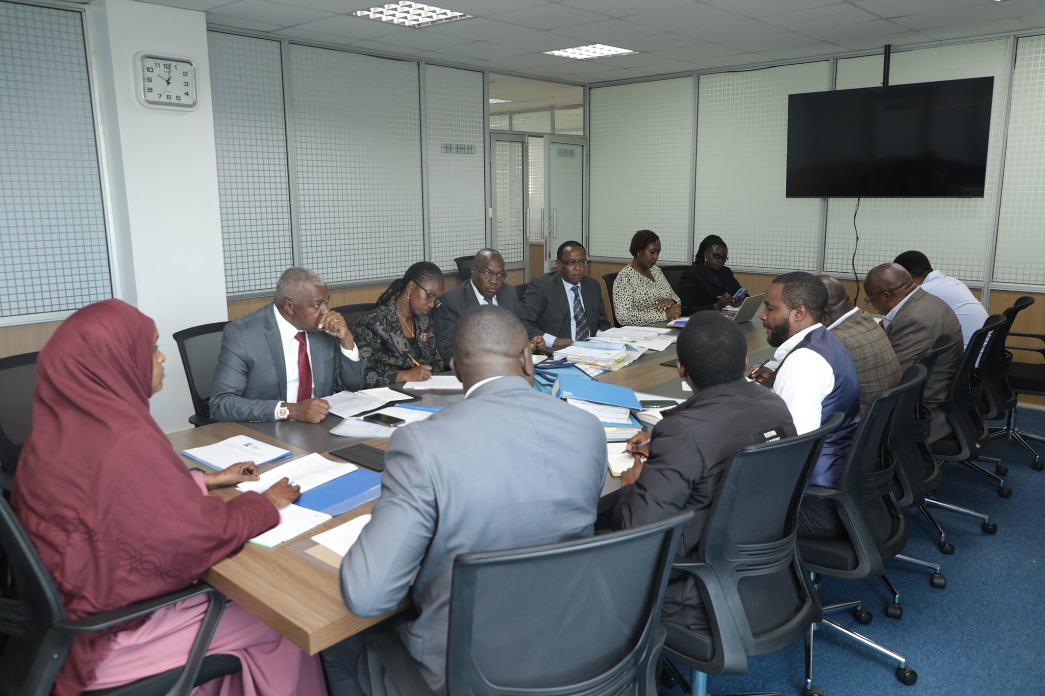 Led by Vice chairperson Madam Saadia Kontoma, the Intergovernmental Relations Technical Committee (IGRTC) convened a joint consultative meeting today with the State Department for Public Works and the County Government of Tharaka Nithi to address a contractual dispute concerning the construction of the County Headquarters.