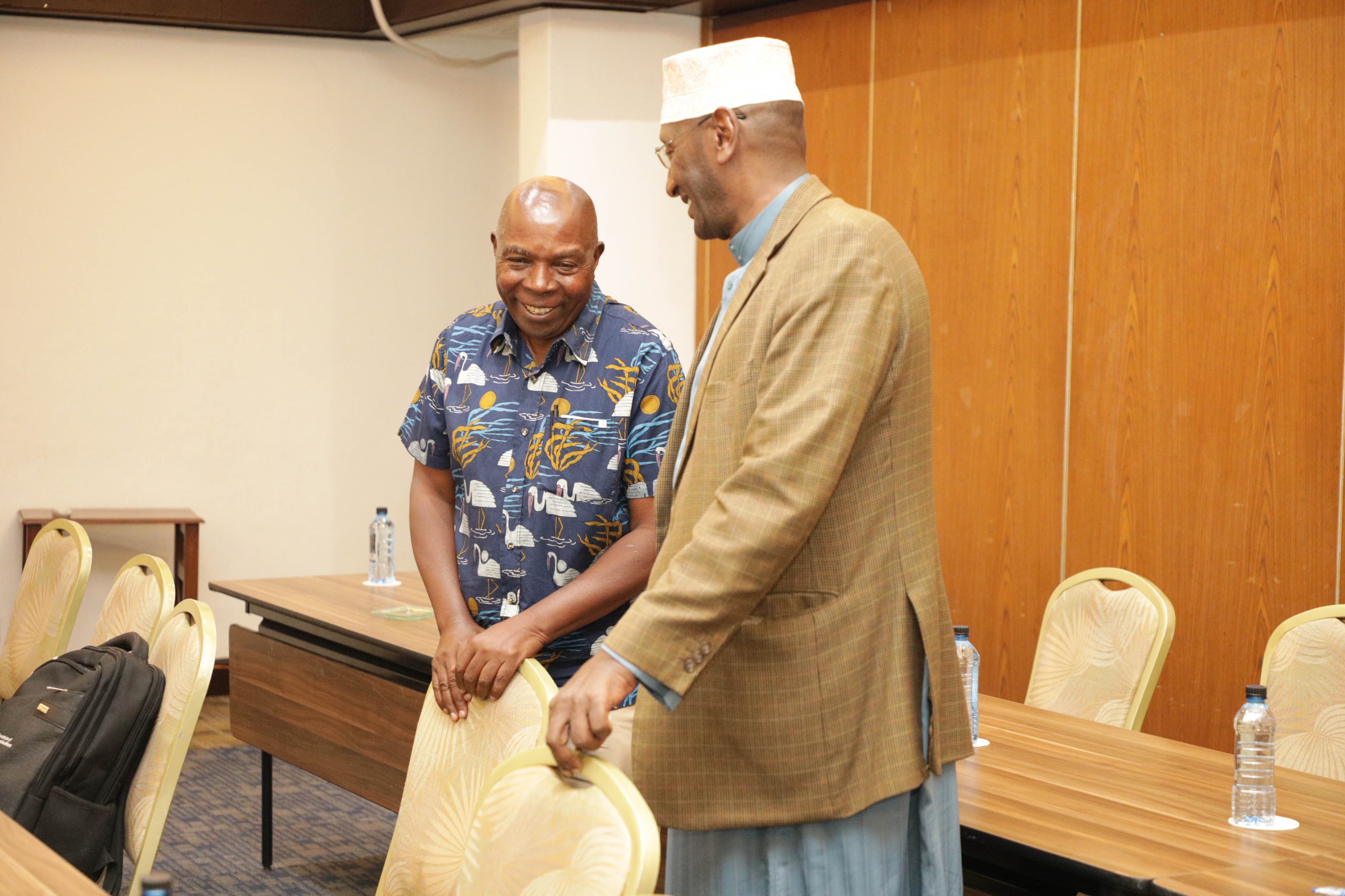 IGRTC Chairman together with Sen Chute Mohamed