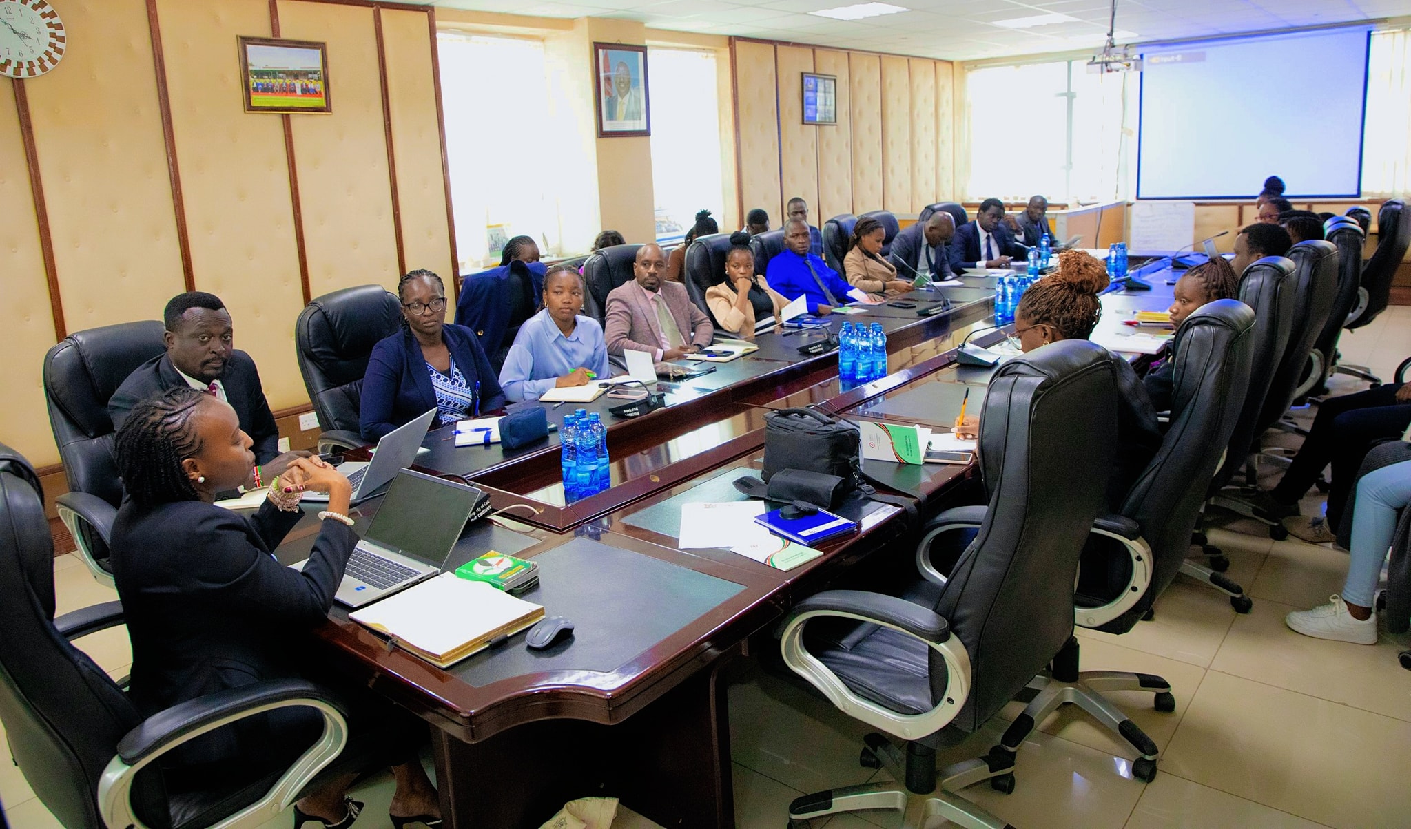 Capacity Building Session with Senate Liaison Office Interns