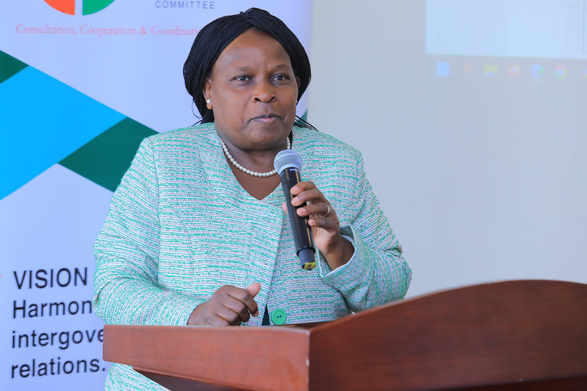 Sensitization meeting with PS on the Gazette Notices on transfer of pending devolved functions.