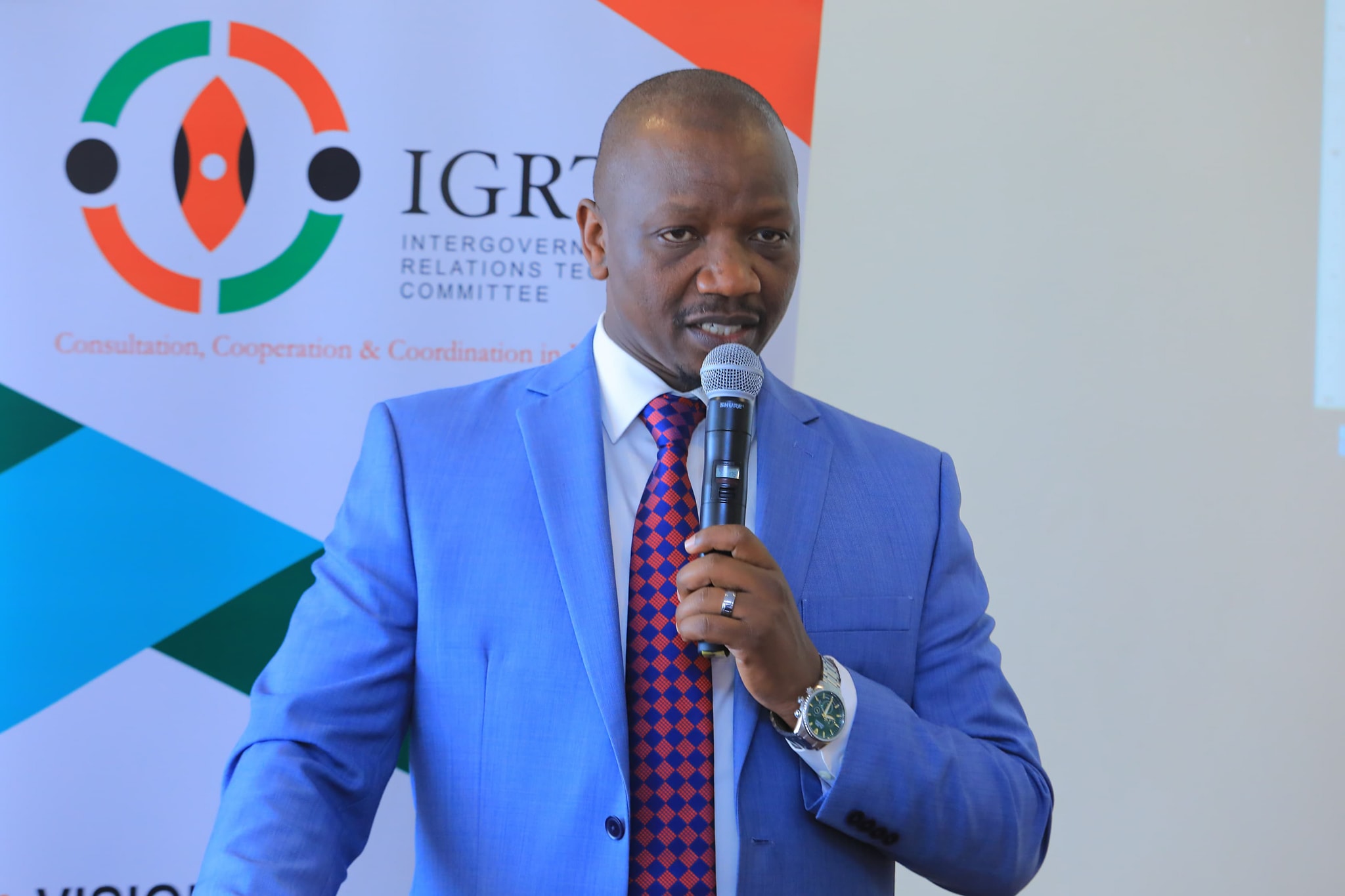 Sensitization meeting with PS on the Gazette Notices on transfer of pending devolved functions.