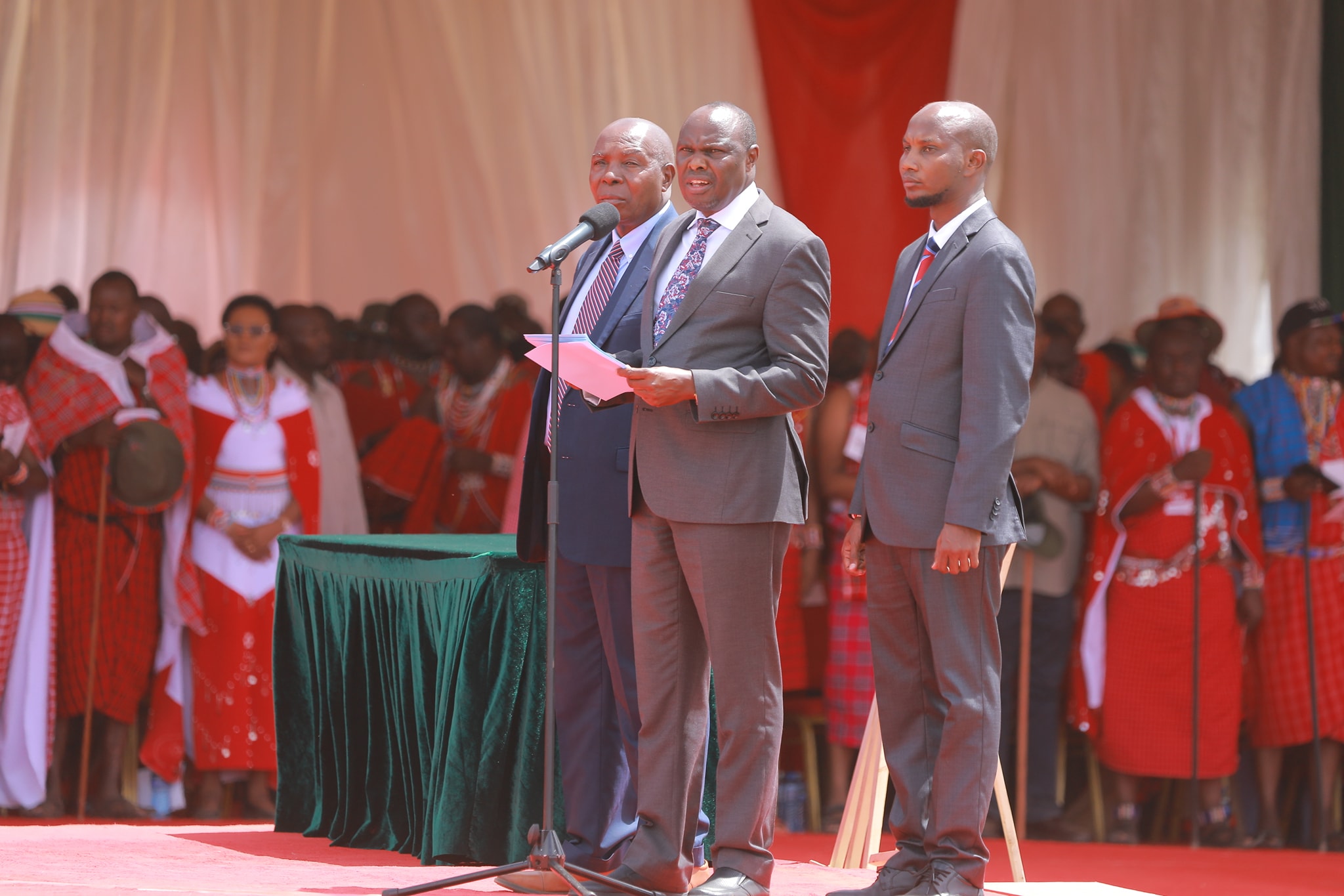 Historic Transfer of Management functions relating to Amboseli National Park to the County Government of Kajiado.