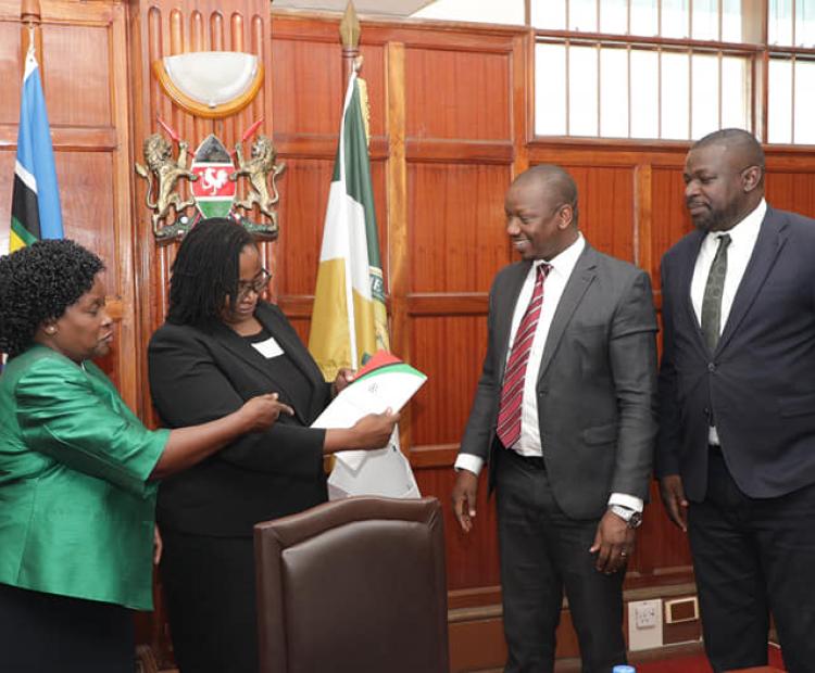  courtesy call to the Environment and Land Court (ELC) led by Hon. 