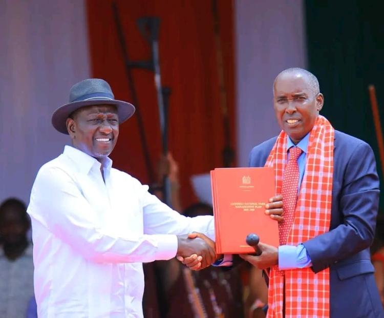 Historic Transfer of Management functions relating to Amboseli National Park to the County Government of Kajiado.