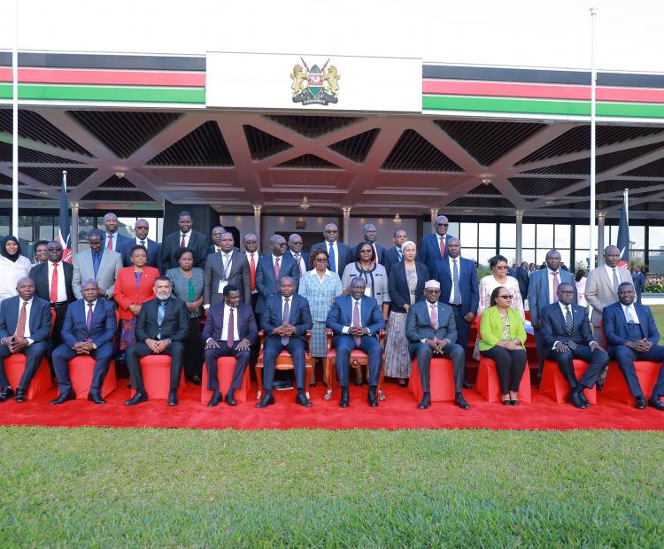 12th Ordinary Session of the National and County Governments Coordinating Summit, held at State House.