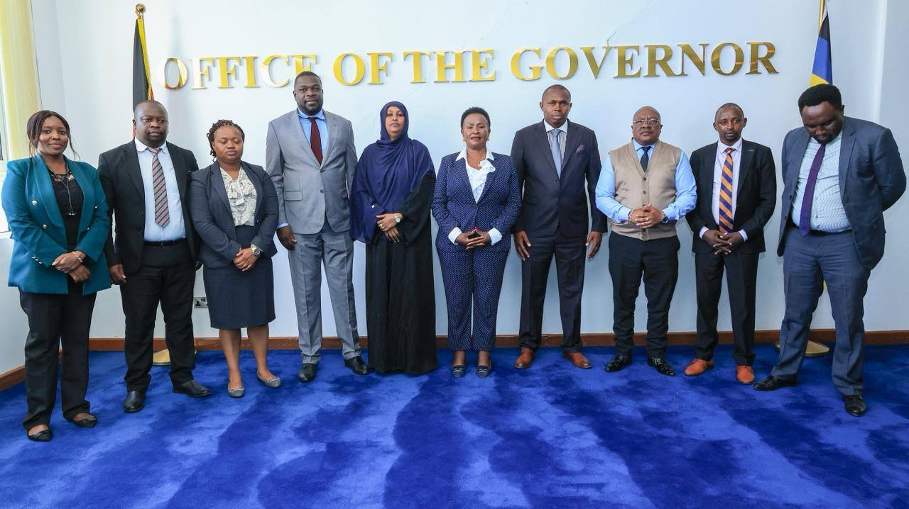 Courtesy visit to H.E. Wavinya Ndeti at the Machakos County Government Headquarters (White House) 