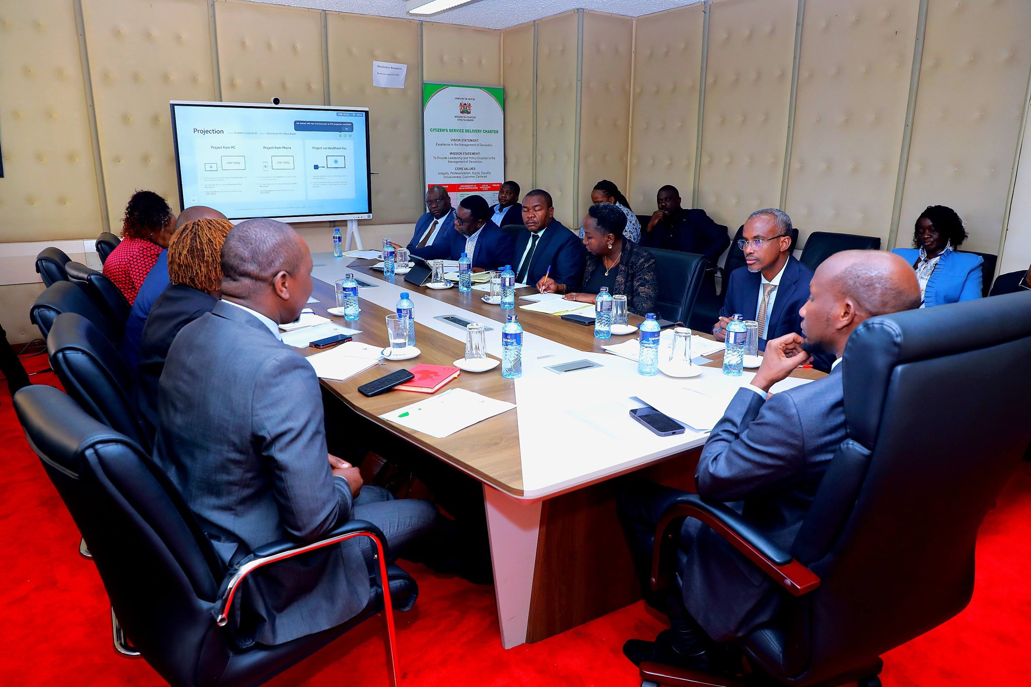  BuildIing  strategic synergies aimed at enhancing devolution and improving service delivery across all levels of government.