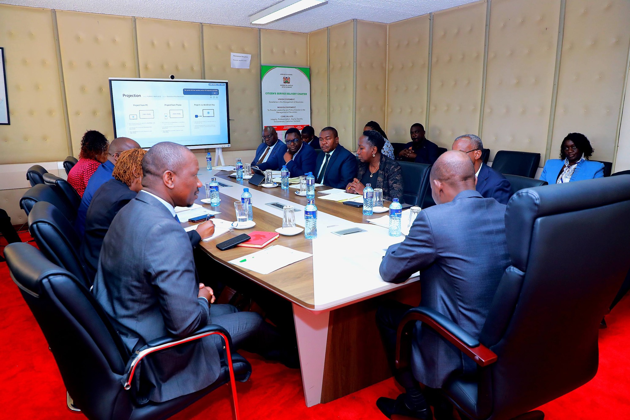  BuildIing  strategic synergies aimed at enhancing devolution and improving service delivery across all levels of government.