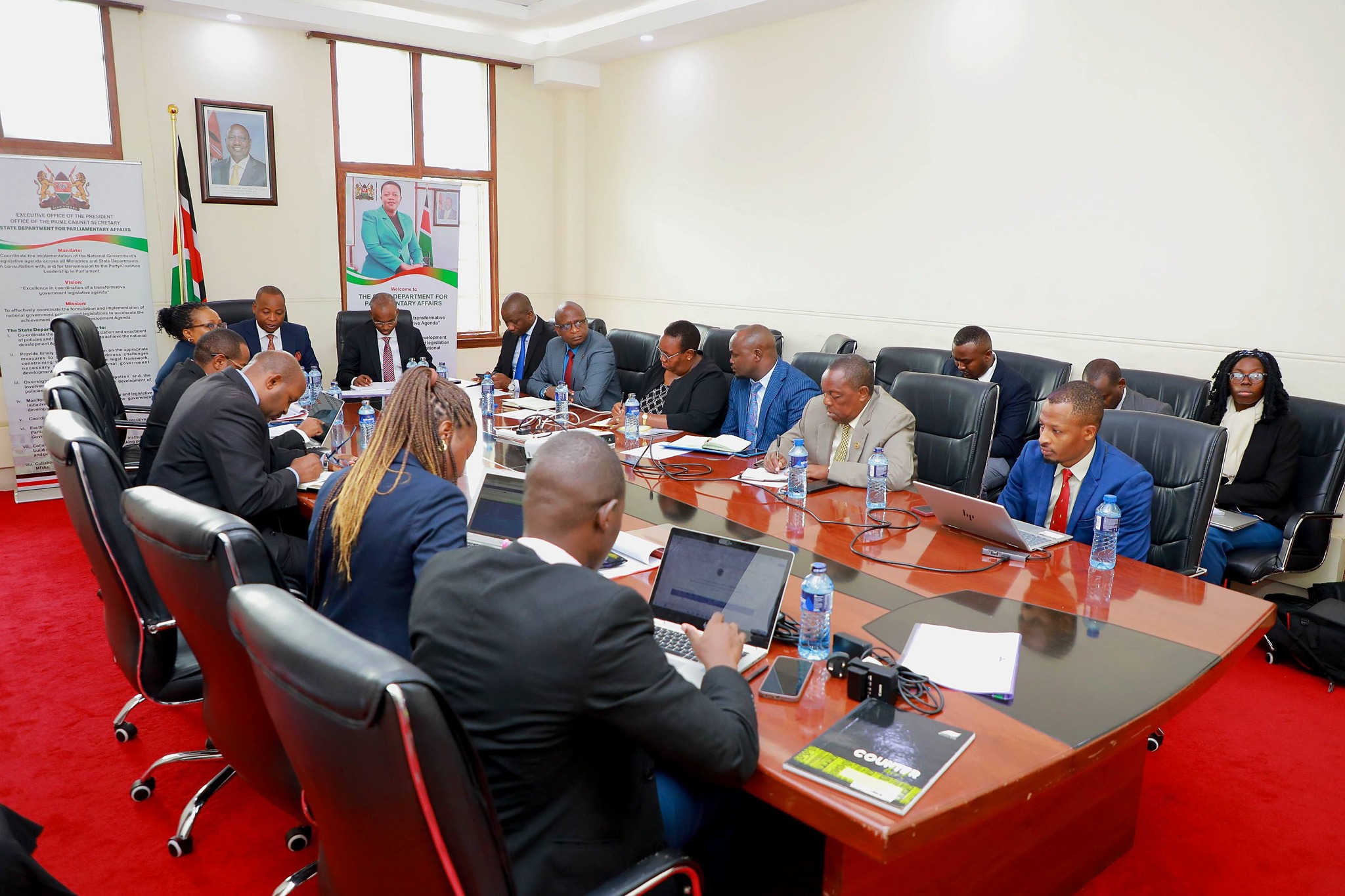 Consultative Meeting on Advancing the Legislative Agenda within the Devolution Sector.